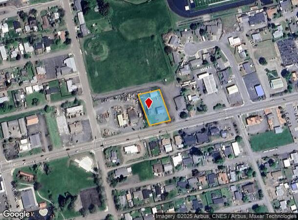  487 E Central Ave, Sutherlin, OR Parcel Map