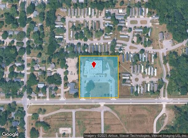 1805 E 19Th St, Lawrence, KS Parcel Map