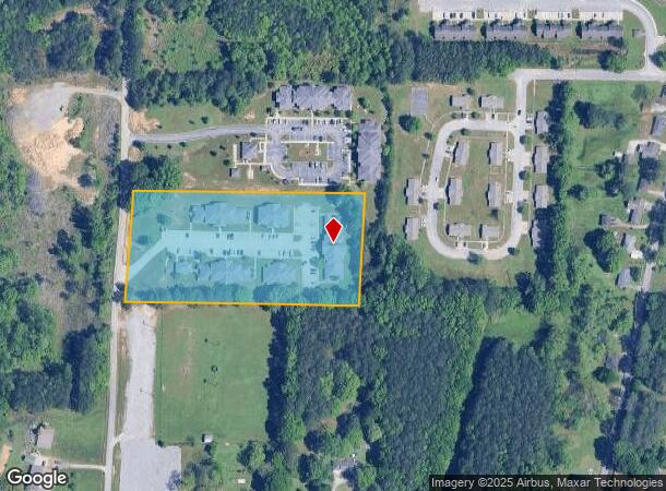 1040 Mountainview Rd Ne, Hartselle, AL Parcel Map