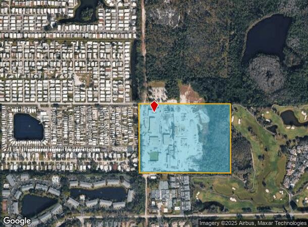 1400 Wiggins Pass Rd, Naples, FL Parcel Map