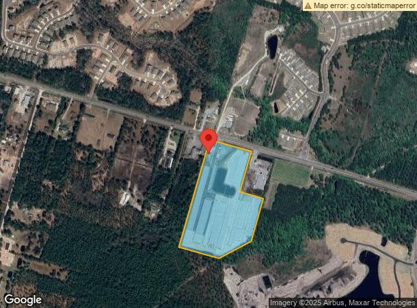  1725 Southport Supply Rd Se, Bolivia, NC Parcel Map