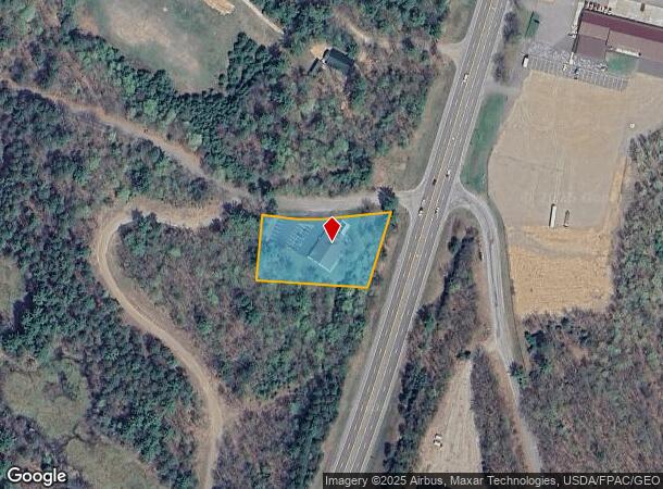 9559 Bolger Lake Rd, Minocqua, WI Parcel Map