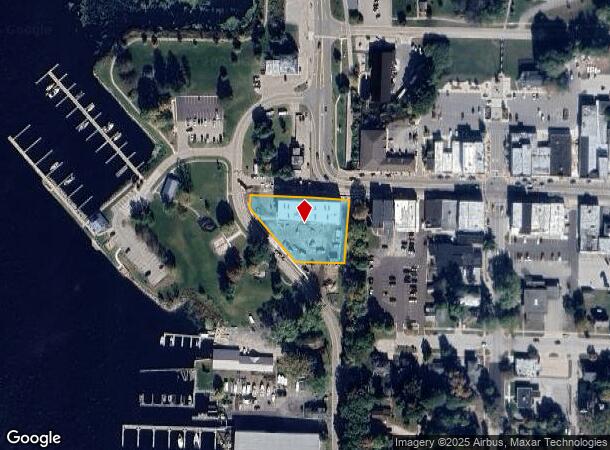 201 W Colby St, Whitehall, MI Parcel Map