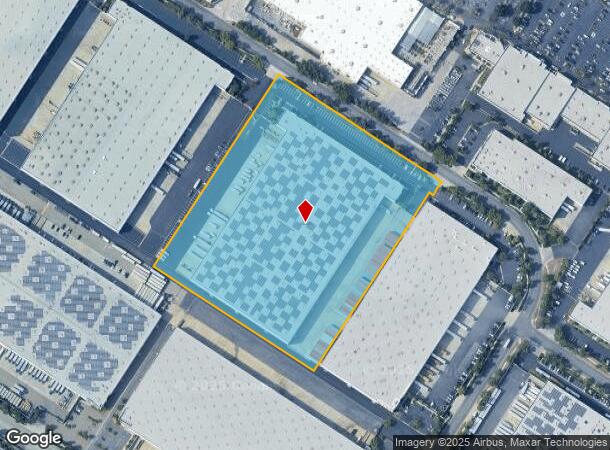  8700 Mercury Ln, Pico Rivera, CA Parcel Map