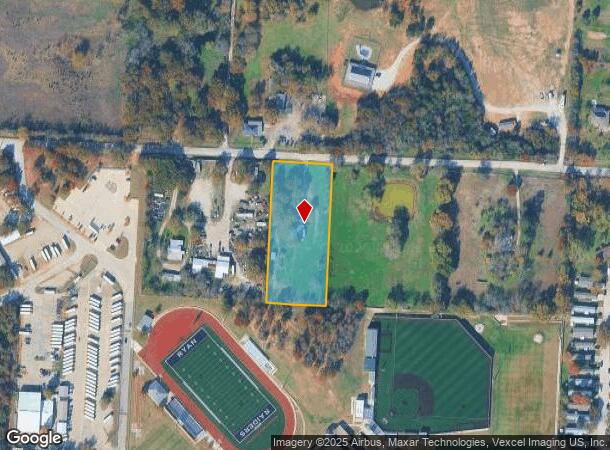 5050 Mills Rd, Denton, TX Parcel Map