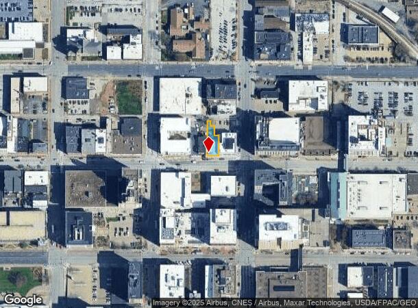  112 W 3Rd St, Davenport, IA Parcel Map