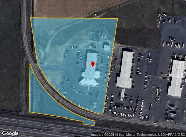  12056 N Frontage Rd E, Moses Lake, WA Parcel Map