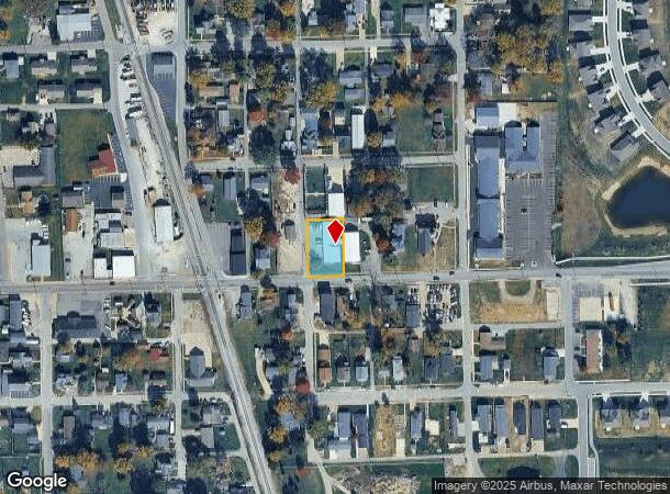  650 E Main St, Whiteland, IN Parcel Map