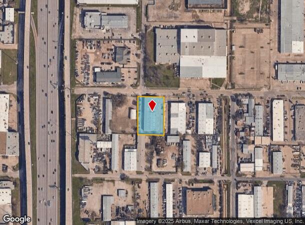  2450 Joe Field Rd, Dallas, TX Parcel Map