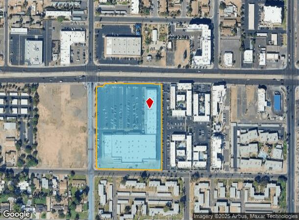  1615 W Camelback Rd, Phoenix, AZ Parcel Map