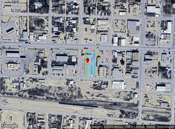 202 E 2Nd St, Big Lake, TX Parcel Map