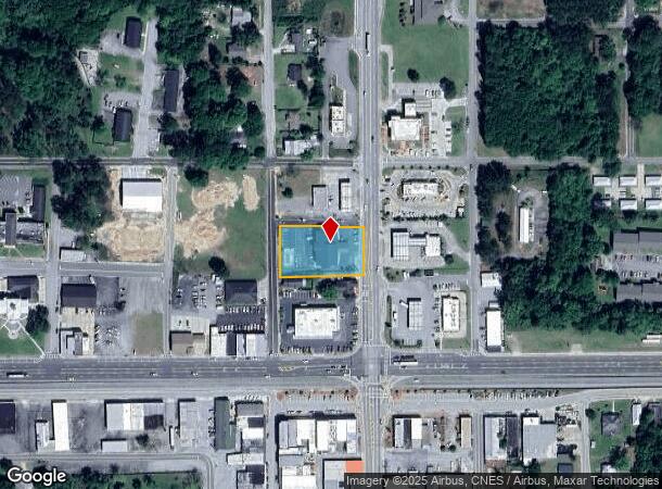  10 N Duval St, Claxton, GA Parcel Map