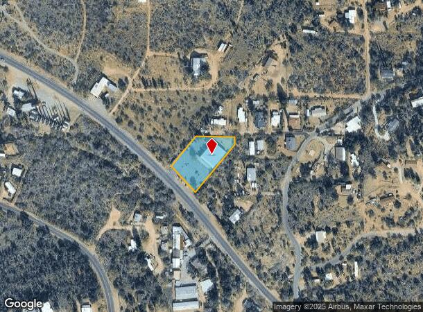 1040 W American Ave, Oracle, AZ Parcel Map