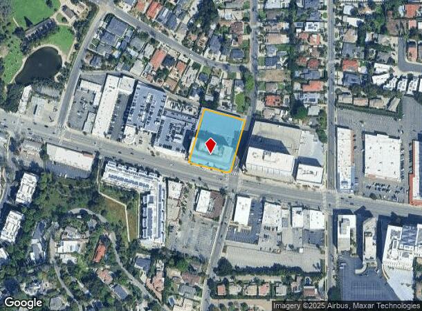  16661 Ventura Blvd, Encino, CA Parcel Map