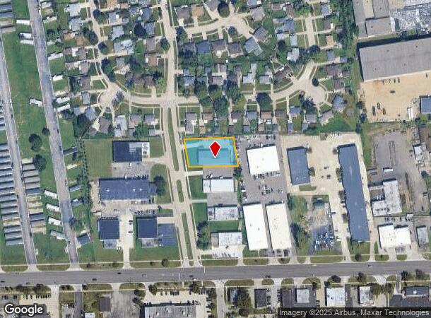  25180 Thomas Dr, Warren, MI Parcel Map