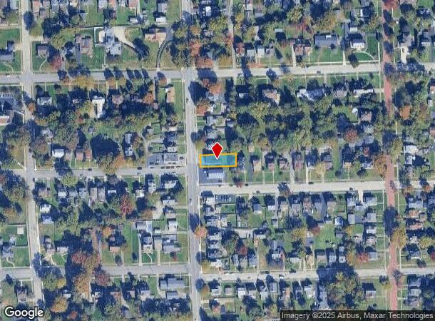  1706 Highland Ave, New Castle, PA Parcel Map