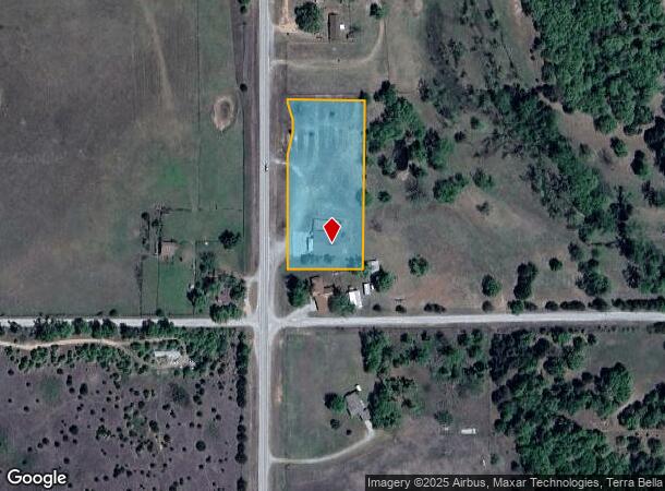 3103 S Twin Mounds, Yale, OK Parcel Map