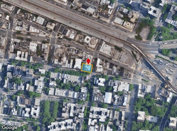 854 Driggs Ave, Brooklyn, NY Parcel Map