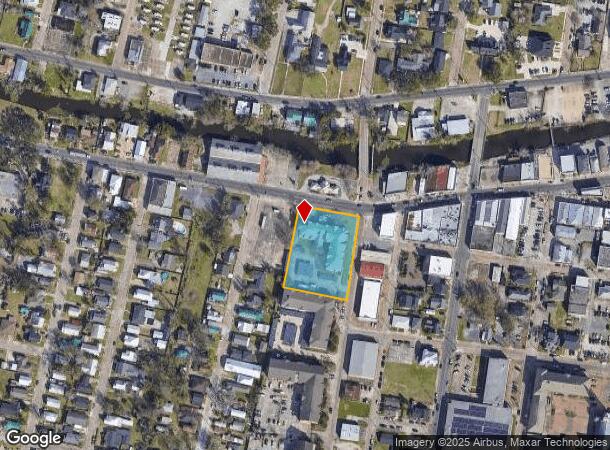 7614 Main St, Houma, LA Parcel Map