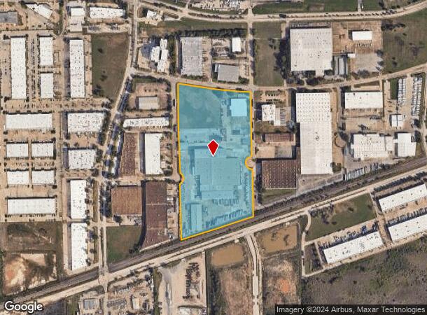  9352 Center Point Dr, Houston, TX Parcel Map