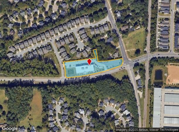  1525 Apex Peakway, Apex, NC Parcel Map