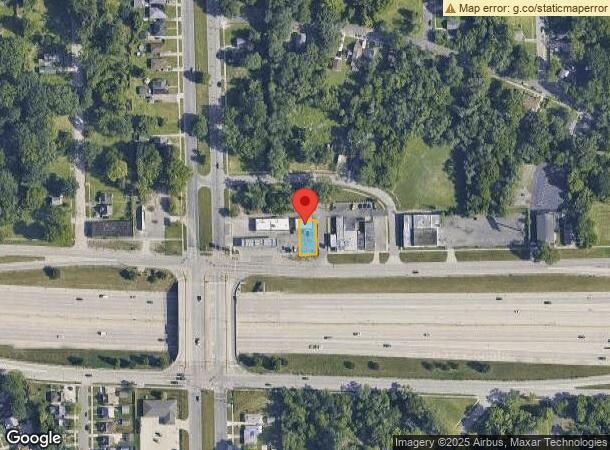  21706 Schoolcraft, Detroit, MI Parcel Map