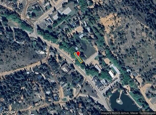 10576 Ute Pass Ave, Green Mountain Falls, CO Parcel Map