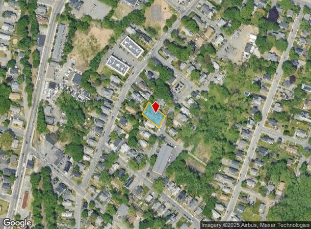 43 Pratt St, Framingham, MA Parcel Map
