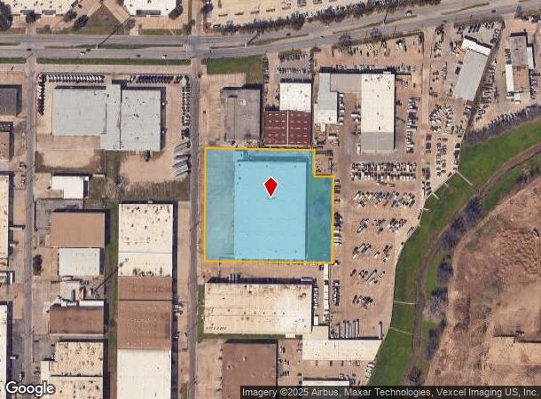  4910 Lakawana St, Dallas, TX Parcel Map