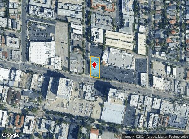  14757 Ventura Blvd, Sherman Oaks, CA Parcel Map