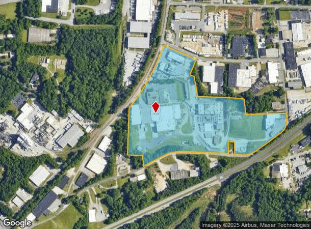 1561 Prospect St, High Point, NC Parcel Map