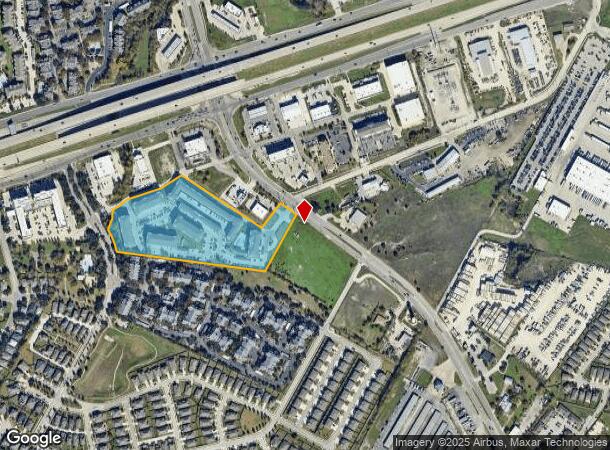  2670 S A W Grimes Blvd, Round Rock, TX Parcel Map