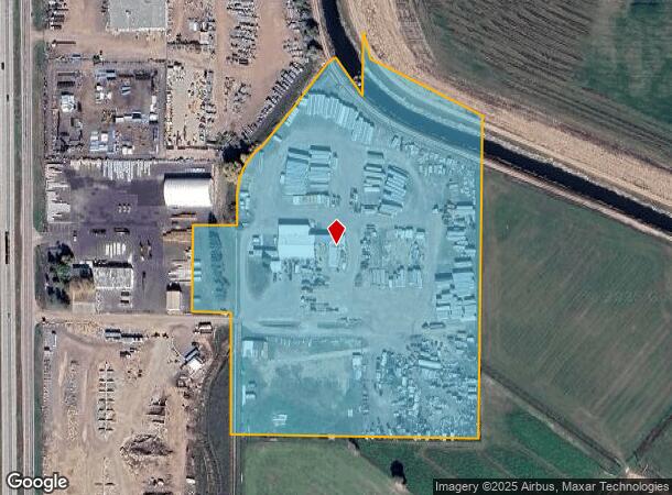 1020 Ne Frontage Rd, Fort Collins, CO Parcel Map