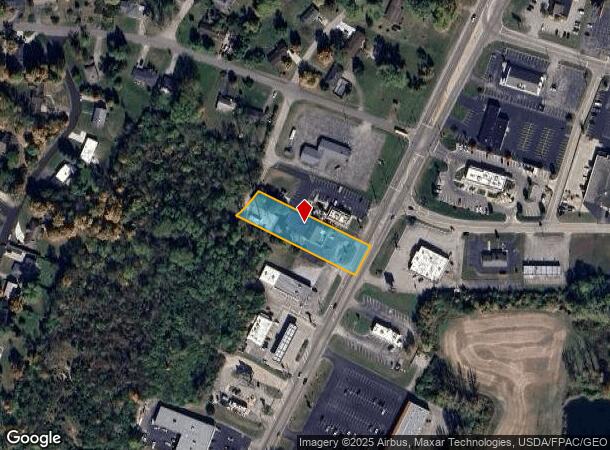  1109 Upper Valley Pike, Springfield, OH Parcel Map