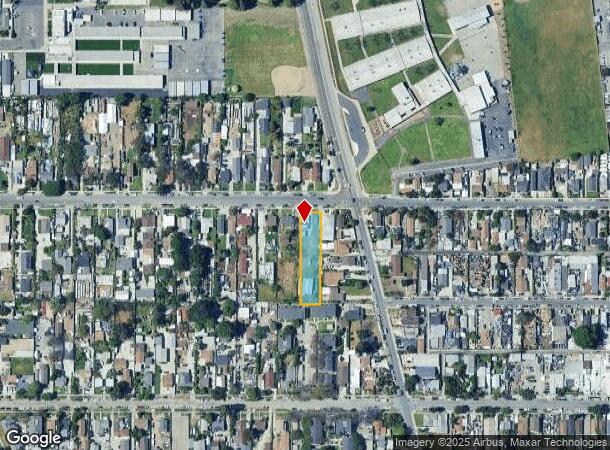  2444 E 124Th St, Compton, CA Parcel Map