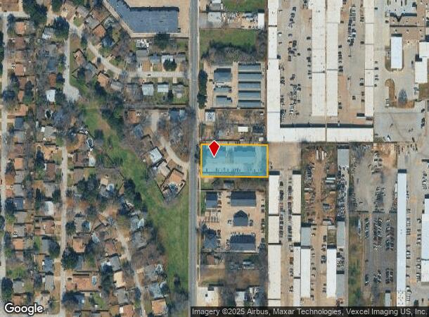  2415 Medlin Dr, Arlington, TX Parcel Map