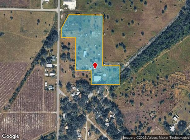  9240 Sw Hull Ave, Arcadia, FL Parcel Map