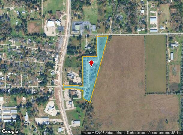  25000 Fm 2100 Rd, Huffman, TX Parcel Map