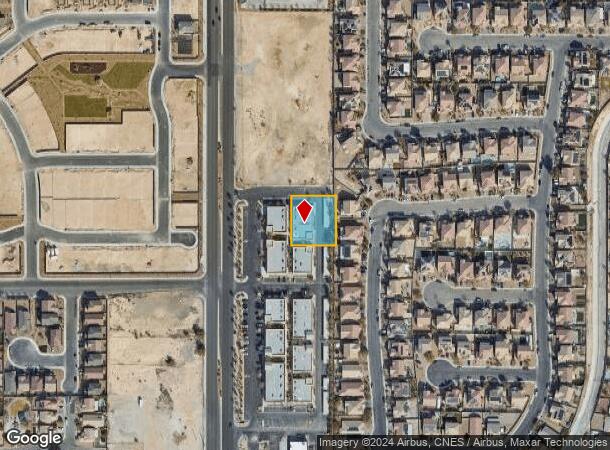  4130 N Martin L King Blvd, North Las Vegas, NV Parcel Map