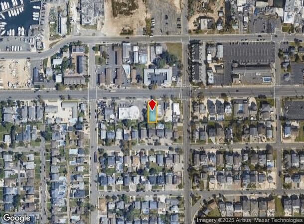  206 Broadway, Point Pleasant Beach, NJ Parcel Map