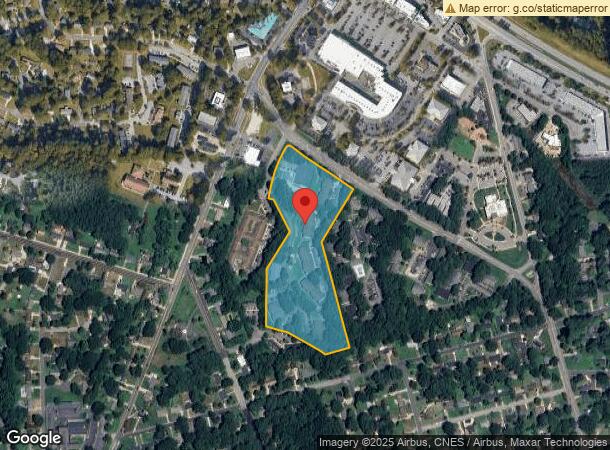  911 7Th Ave, Garner, NC Parcel Map