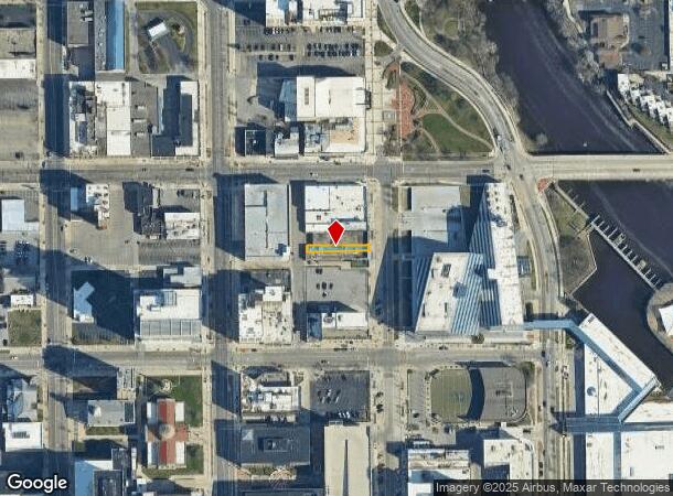  123 N Michigan St, South Bend, IN Parcel Map