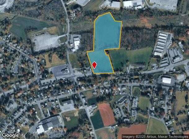 1690 N Reading Rd, Stevens, PA Parcel Map