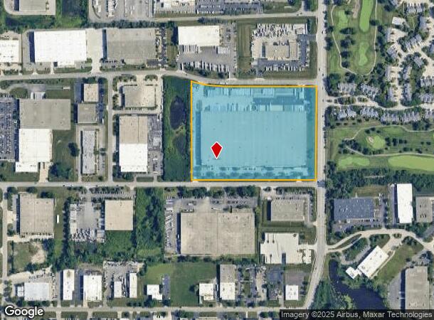  515 Kehoe Blvd, Carol Stream, IL Parcel Map