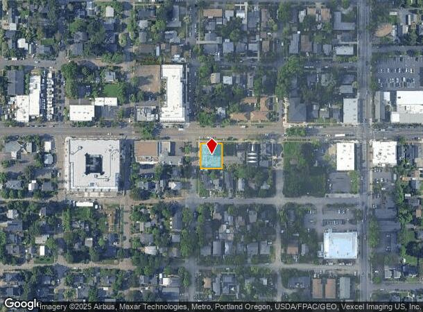 5010 Se Woodstock Blvd, Portland, OR Parcel Map