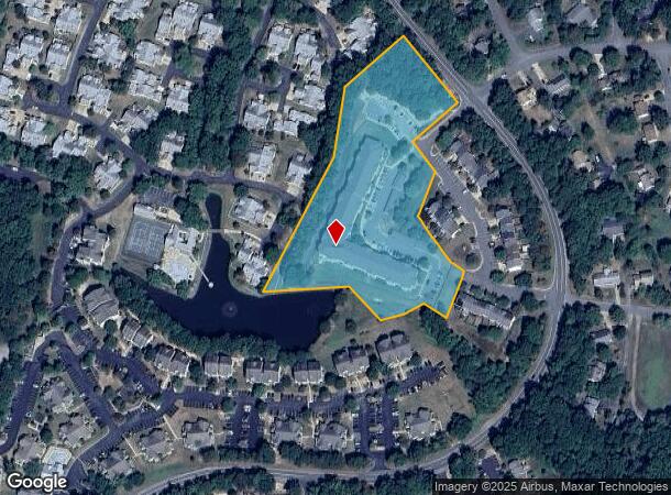  11500 Kings Crest Ct, Fredericksburg, VA Parcel Map