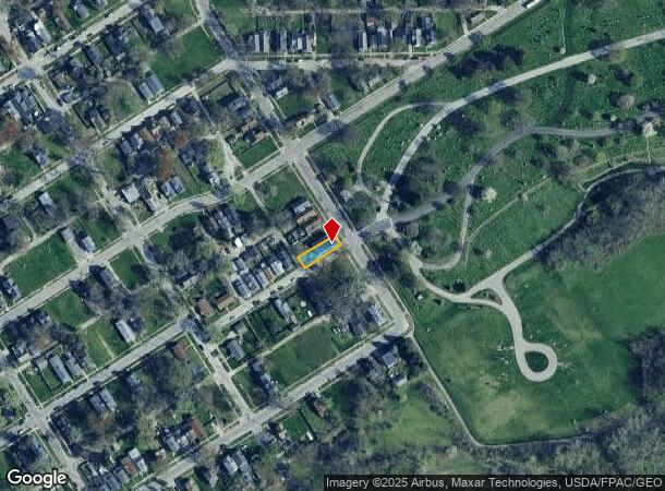 1701 Mulberry St, Toledo, OH Parcel Map