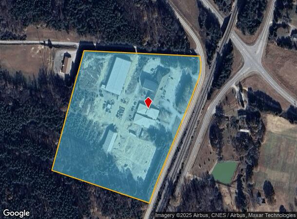 194 Red Marshall Rd, Pelham, NC Parcel Map