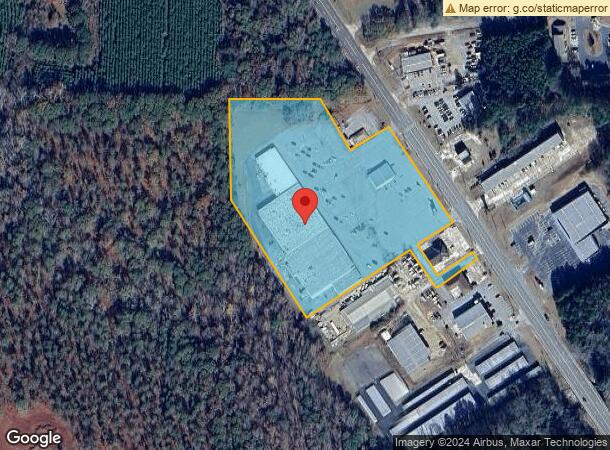  1110-1190 Warm Springs Hwy, Manchester, GA Parcel Map