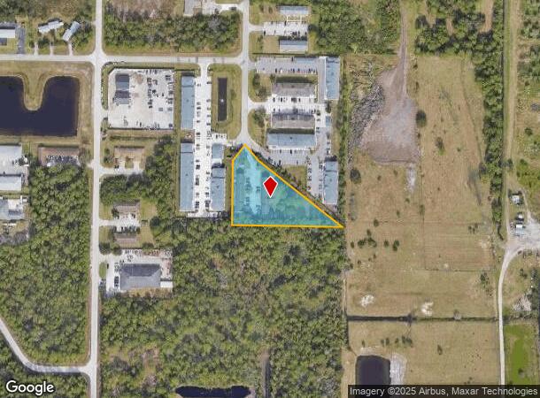  499 Mercury Ave Se, Palm Bay, FL Parcel Map